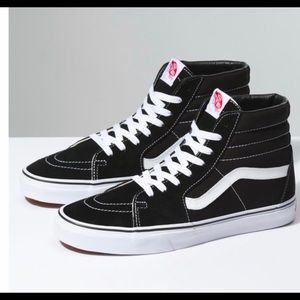 NAVY BLUE High Top Vans!